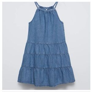 Zara Kids Casual Blue Dress